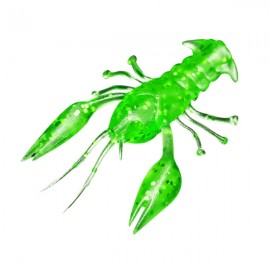Силиконовая приманка Microkiller рачок 40мм зеленый флюо